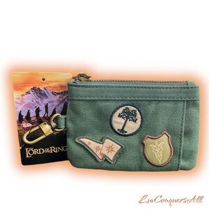 The Lord of the Rings Patches Canvas Cardholder-